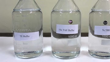 Preparation of Buffer stocks (TBE, TE and TAE) - Amrita University