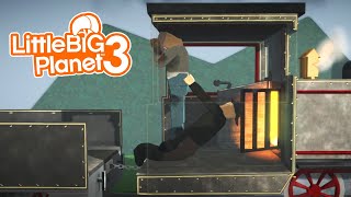 Allergic to Fire - Bob Steam Train Fight [LittleBigPlanet 3] PS5 Gameplay screenshot 5