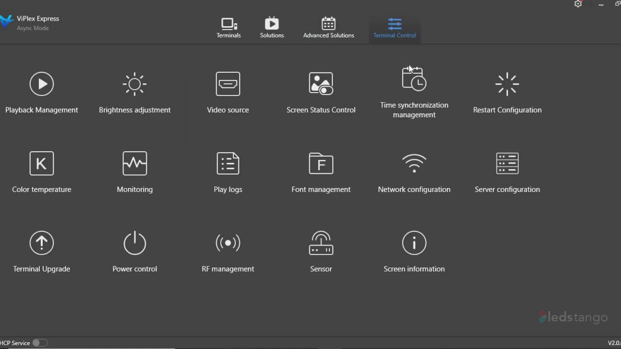 Viplex Express - How to adjust the time on your sign Time Synchronization