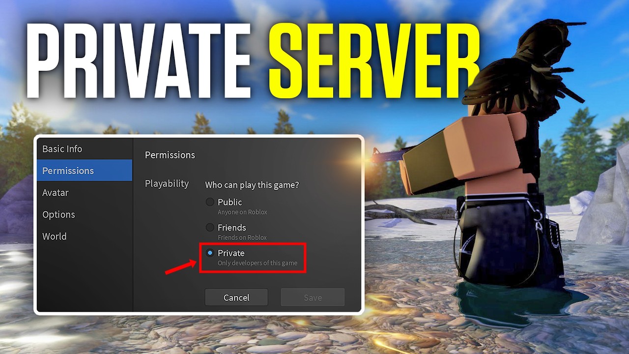 How To Create Private Server In Roblox (2026) Step by Step - YouTube