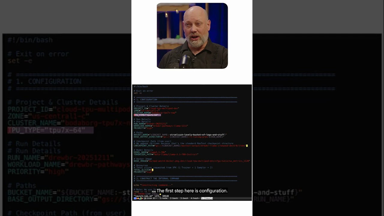 Reinforcement learning on TPU demo | The Agent Factory Shorts