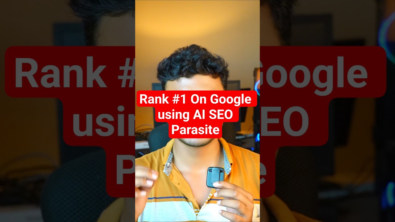 rank #1 in 5 hours on Google using ai SEO parasite #claudeai #blackhatseo #seo #rankongoogle #seoai