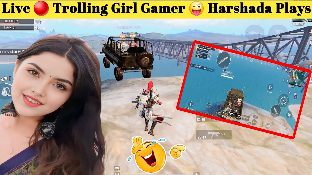 Live 🔴 Trolling Girl Gamer 