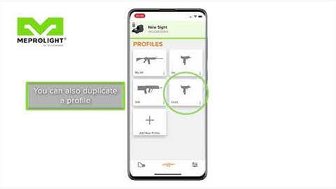 How to connect and set up the profile on Mepro Foresight™