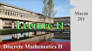 Macm 201 - Lecture 11