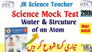 Structure of Atom Mock Test| Chemistry Topic for JST Preparation