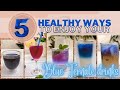 5 Ways to Enjoy your Blue Ternate Drinks