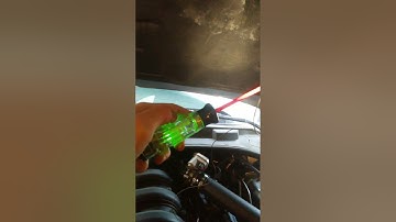 P0204 Injector circuit test with Test light.