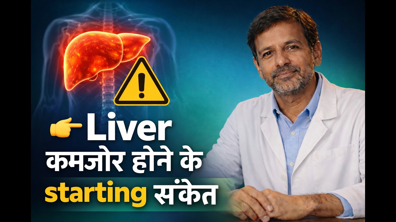 Liver कमजोर होने के शुरुआती संकेत