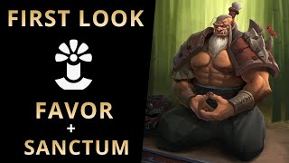 Favor   Sanctum First Look! | Gods Unchained | Live Stream Highlights