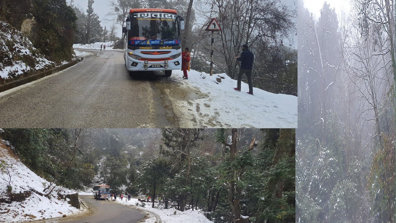 Dadeldhura to Kathmandu || #snowfall_Hagulte_Dadeldhura_Nepal