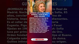 💥Reina Sofía (87) ESTRENA EL TOISÓN DE ORO (2026) #UltimaHora #España