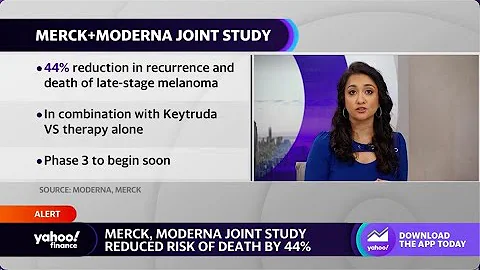 Moderna and Mercks cancer vaccine trial shows prom...