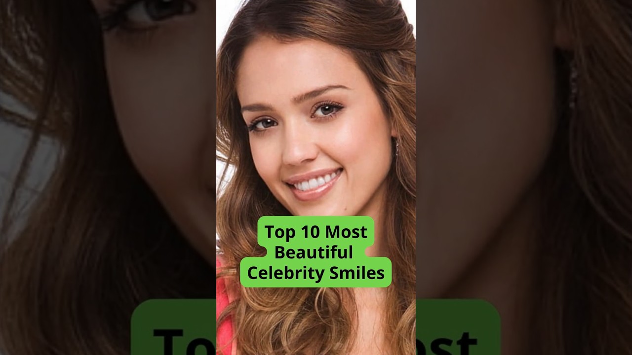 These Smiles Are Priceless – Top 10 Most Beautiful Celebrity Smiles! 😁✨