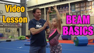 How to do BEAM BASICS! by MGA Gymnastics