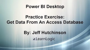 Power BI - Get Data Using An Access Database