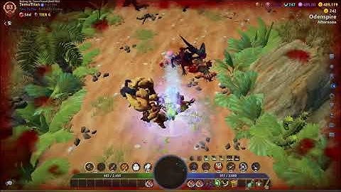 Lost Relics - Odenspire run with Glass Cannon build