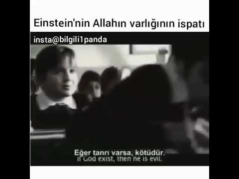 Einstein Allah'ın varlığının ispatı