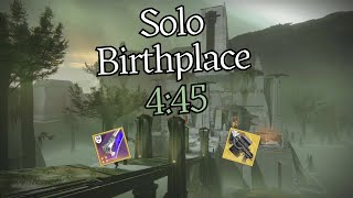 Birthplace of the Vile Solo World Record (4:45)