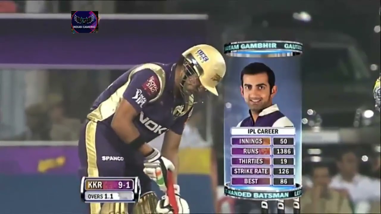 IPL 2011 - KKR VS CSK - МАТЧ № 48, ОСНОВНЫЕ МОМЕНТЫ КРИКЕТА 