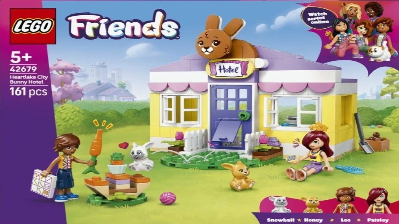 Friends - Heartlake City Bunny Hotel - Pets LEGO instructions