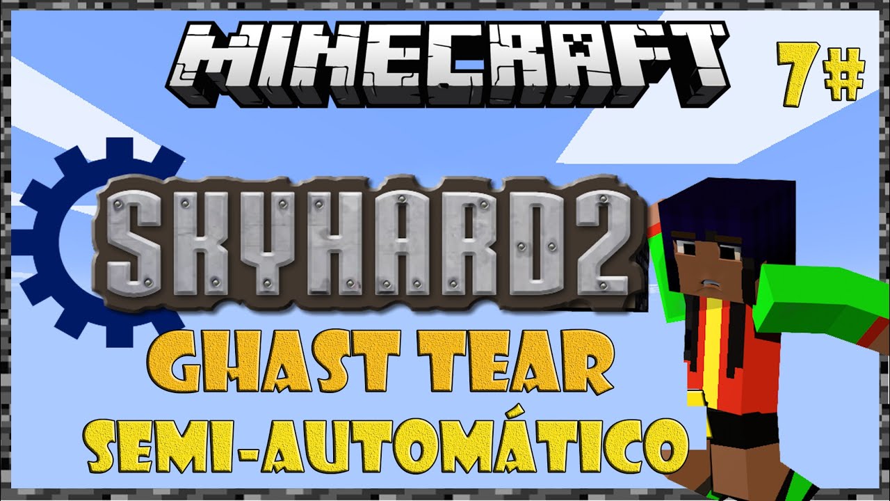 Minecraft Skyhard 2 - Farm de Ghast Tears semi automática ark survival evolved admin commands