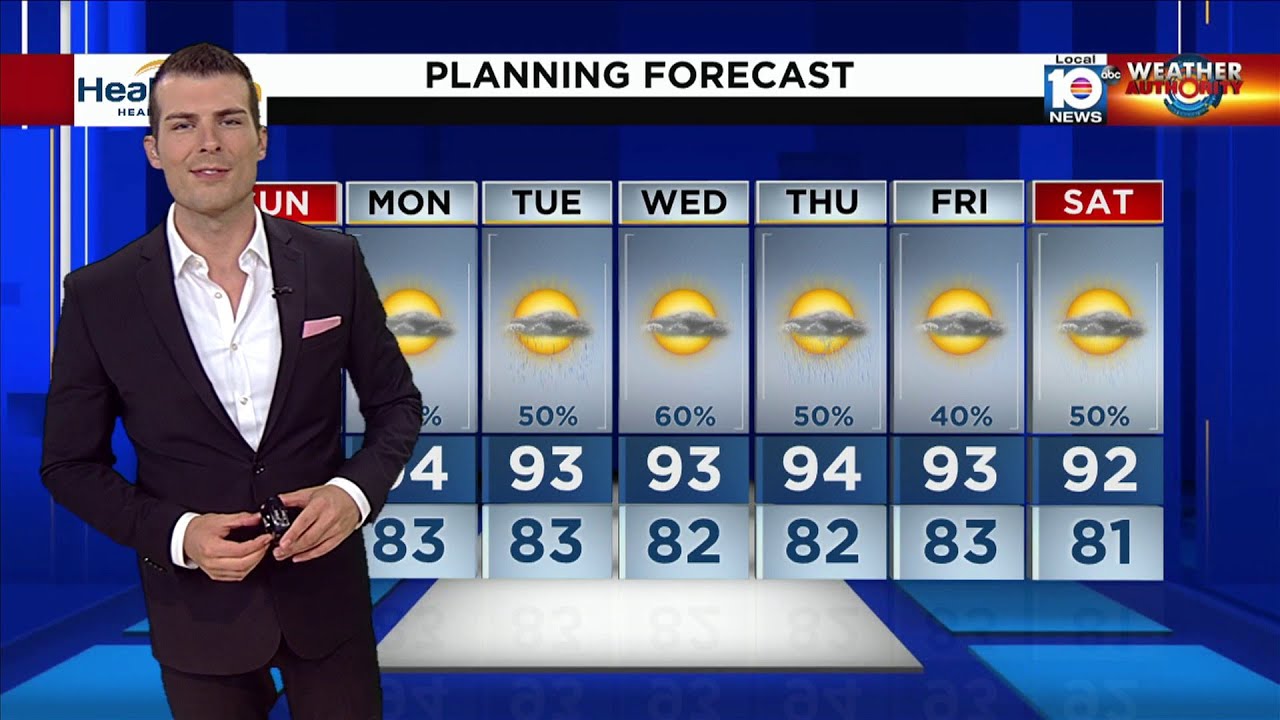 Local 10 News Weather: 08/13/23 Afternoon Edition - YouTube