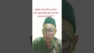 Amal Kebaikanya Orang Kafir