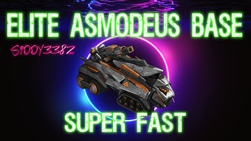 War Commander - Elite Asmodeus Base Super Fast & Free Repair.