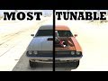 TOP 10 Most Modifiable Cars In GTA 5