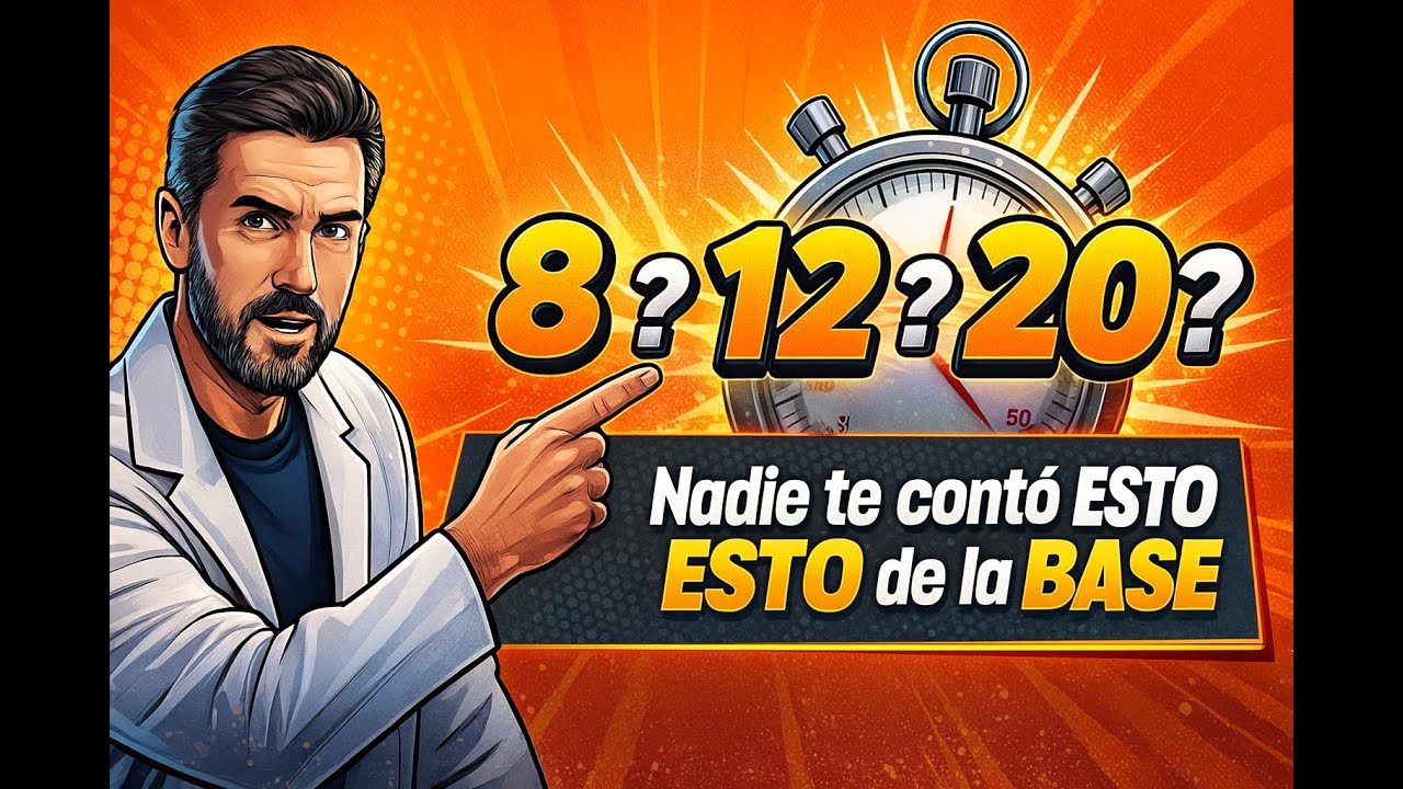 ¿8, 12 o 20 semanas de BASE?   La respuesta REAL según la fisiología