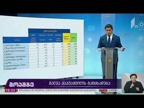 შალვა პაპუაშვილის განცხადება