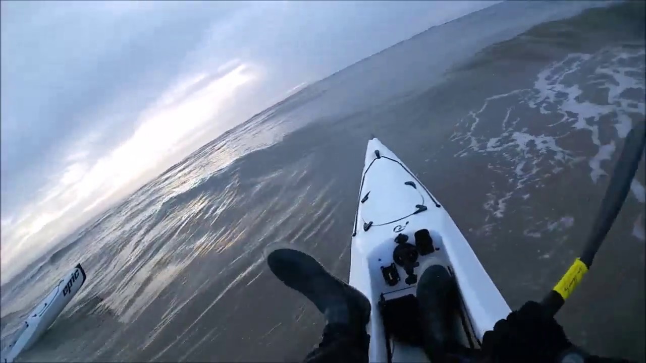 Why I love surf skis! You can get back on easily.... YouTube