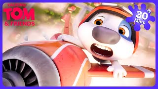 Talking Tom - Hank's Fear of Flying! | WildBrain Kids | WildBrain Kids