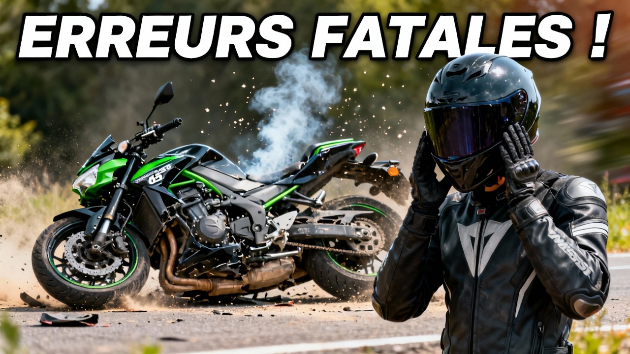 Les 10 Erreurs à éviter ABSOLUMENT Quand Tu Débutes à Moto !