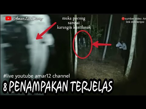 Astaghfirullah...!!! 8 penampakan wajah pocong terdekat & kuntilanak