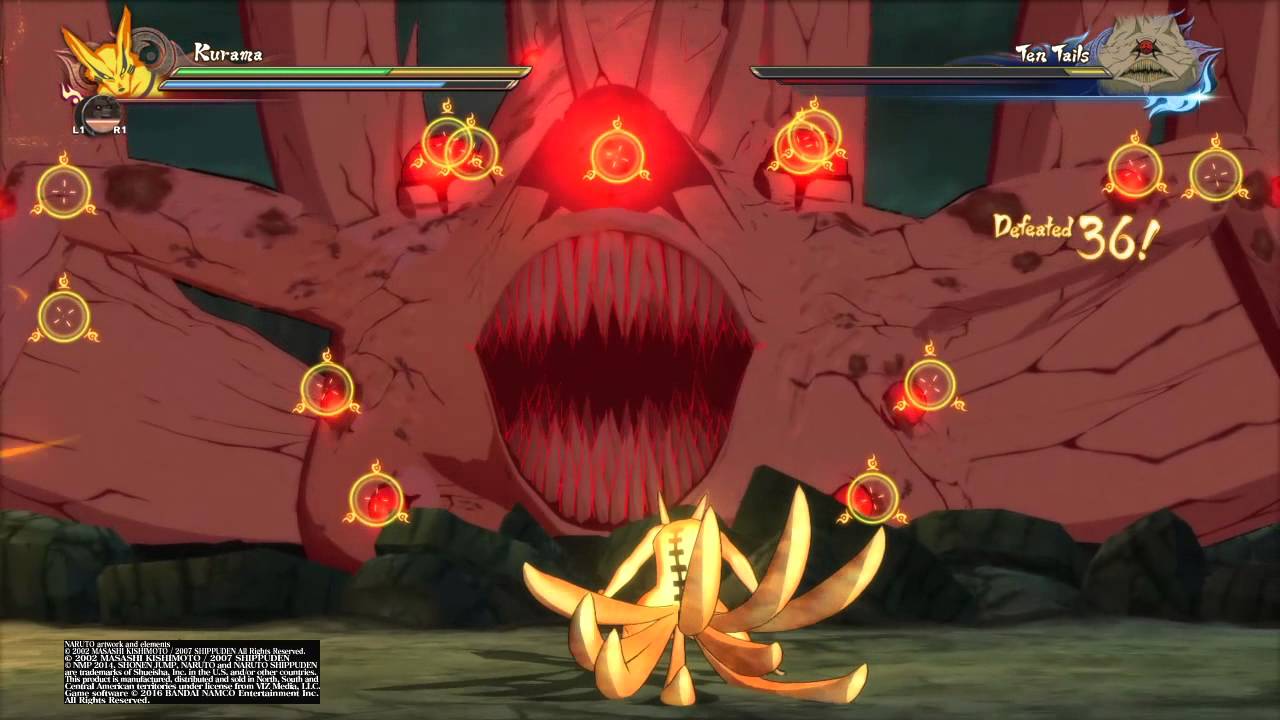 Naruto Shippuden Nine Tails Vs Ten Tails
