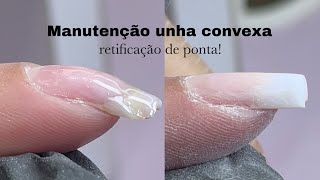 Retificação De Ponta Com Decoração Babyboomer E Encapsulada