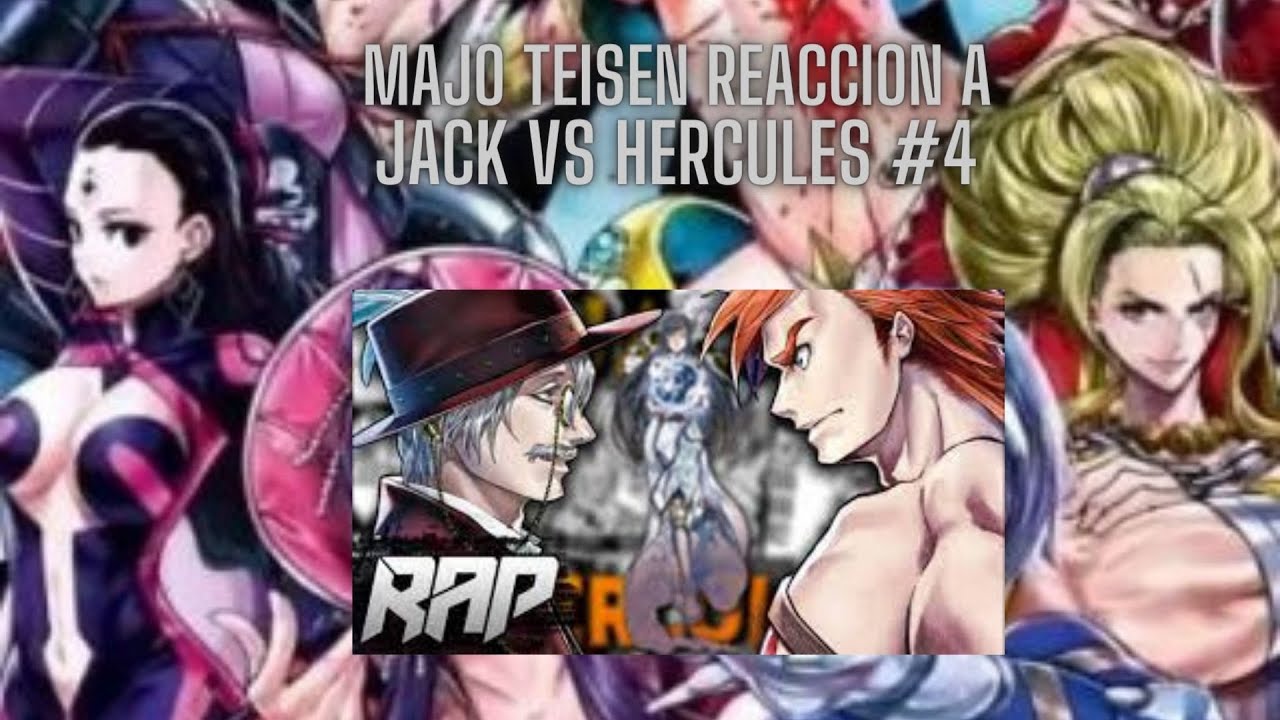 Majo Taisen react to rap do JACK VS HERCULES|| RECORD OF RAGNAROK || SHUUMATSU NO VALKYRIA||