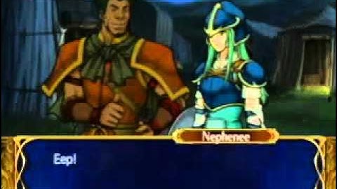 Fire Emblem: PoR - Devdan & Nephenee - B Support