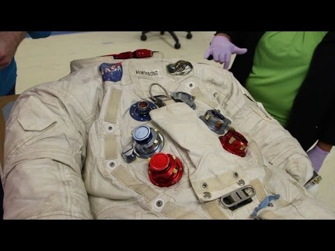 Crowdfunding raises $720,000 to restore Neil Armstrong spacesuit