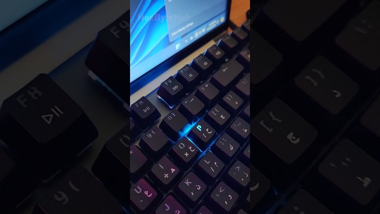 🪟 Windows Key + P: Manage Display Settings 