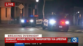 20-year-old shot multiple times after targeted attack in Willimantic