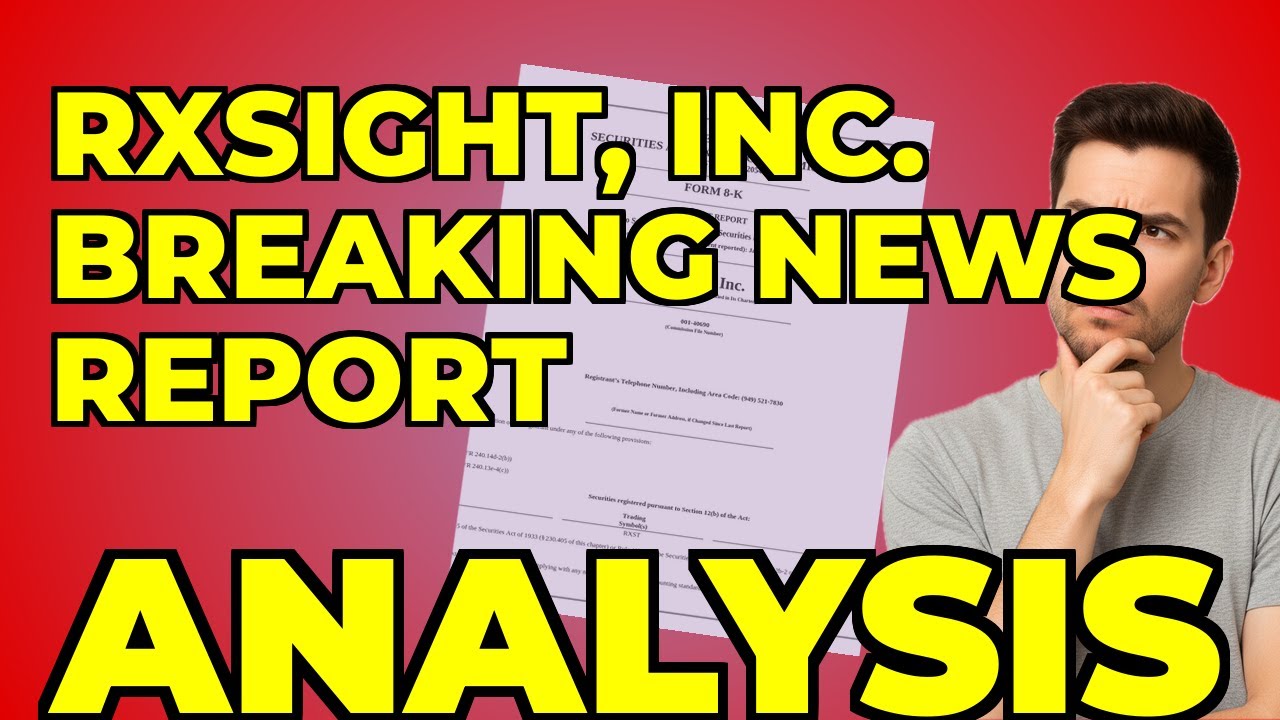 RxSight's 8-K: My Take on the New CFO & Financial Peek