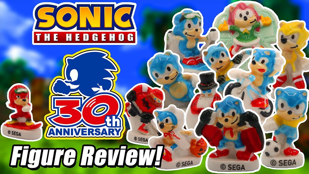 Sonic The Hedgehog 30th Anniversary Figures Review - YouTube