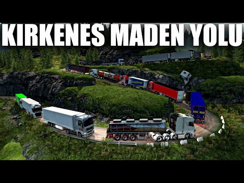 İMDAT Tv İLE SABAH SABAH MADEN YOLCULUĞU | Kirkenes Maden Yolu | ETS 2 (G27)