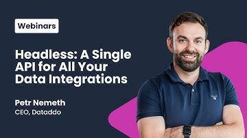 Dataddo Headless: A Single API for All Your Data Integrations