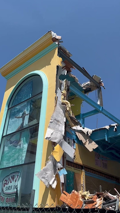 The Original Ron Jon Surf Shop in Long Beach Island, N.J. Comes Down