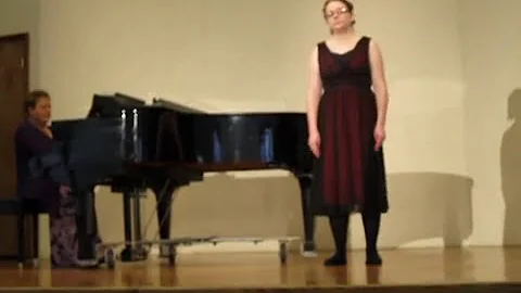 Rebecca Schreiber Voice Lesson Recital