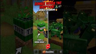 ZOMBIE APOCALYPSE TNT! 🧟‍♂️🔥